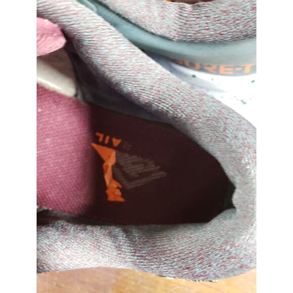 Nike React Pegasus Trail 4 GTX Shoes Womens 7.5 Gray Orange Waterproof Running - Picture 8 of 13